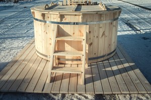 Bain à remous spa pour 1 à 2 personnes, plateau pour bain à remous, meilleur bain à remous et sauna Redetube - Product Image 2