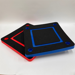 Mesa de tarjeta flotante para natación con forma de corazón cuadrado, bandeja flotante para desayuno, <span class=keywords><strong>piscina</strong></span> para Lago, <span class=keywords><strong>piscina</strong></span>, Fiesta en la playa - Product Image 6