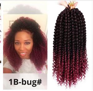 <span class=keywords><strong>Trenzas</strong></span> de fibra de Kaneka japonesas, pelo africano natural yaki jumbo twist, trenzados largos, prelooped, pasión, para África - Product Image 4