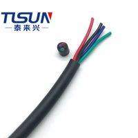 TLSUN CE-Zertifiziertes HF-YY 4-Adriges 0,5mm² Schleppkettenkabel für Servomotoren