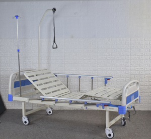krankenhauszubehör 3-kurbel manuelles medizinisches krankenhausbett für klinik medizinische möbel manuelles krankenhausbett Krankenschwester krankenhausbett - Product Image 2