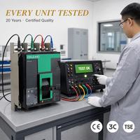 Disjoncteur à boîtier moulé NSX630L 630A 50kA électronique réglable avec protection contre les surintensités pour l'automatisation industrielle, MCCB compact
