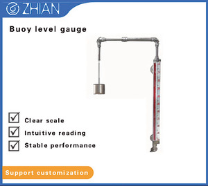 ZHIAN Jauge de niveau flottante à transmission longue portée pour liquides à haute viscosité, contrôleur de niveau de goudron de charbon, en acier inoxydable 304 - Product Image 4