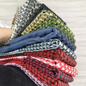 Nuovo Sciarpa in Cotone Shemagh con Nappe, Copricapo Arabo per Collo e Testa, Accessorio Moda per Esterni, Sciarpa con Nappe, Abbigliamento Musulmano - Product Image 4