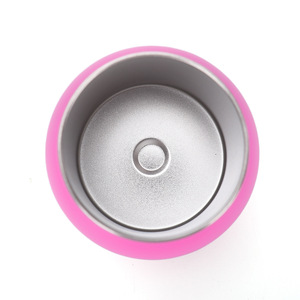 Tasse à maté argentin mini à double paroi avec logo personnalisé, 5 oz, en acier inoxydable isolé, avec paille et couvercle, pour l'extérieur - Product Image 3