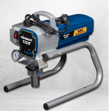 Spruzzatore di vernice Airless elettrico ad alta pressione con carrello <span class=keywords><strong>per</strong></span> pittura murale di lattice di potenza pistole a spruzzo - Product Image 3