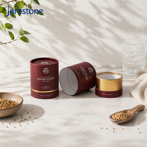 Customized Kraft Tube Packaging for Food Container Round Cardboard Cylinder Packaging Eco-friendly Honey <b>Jar</b> Candle Paper Tubes - Product Image 5