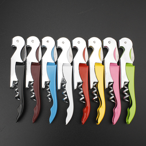 <span class=keywords><strong>Tire</strong></span>-<span class=keywords><strong>bouchon</strong></span> à double charnière couleur personnalisée, ouvre-bouteille, couteau de bar en forme d'hippocampe <span class=keywords><strong>avec</strong></span> lame courte pour sommelier, serveur, barman - Product Image 1