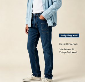 <span class=keywords><strong>Jean</strong></span> slim vintage taille basse pour <span class=keywords><strong>homme</strong></span>, <span class=keywords><strong>coupe</strong></span> ajustée, denim délavé moyen, style hip-hop, modèle 502 Taper, Part the Sea LTWT 38W/34L - Product Image 5