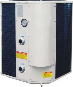 Pompe à chaleur air-eau 28KW pour piscine, système de chauffage de piscine avec ventilateur supérieur, chauffe-piscine pour Israël - Product Image 5