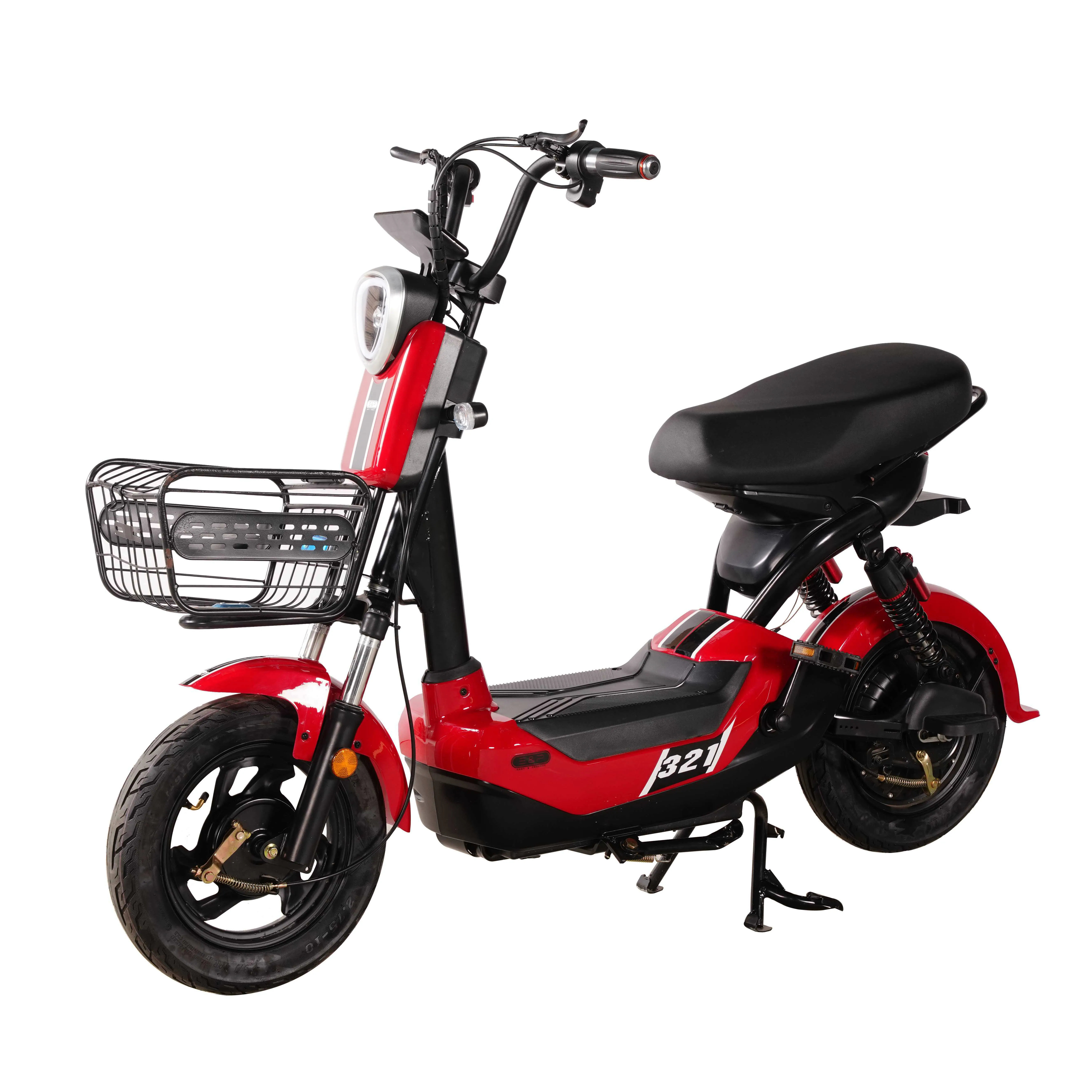 2 asientos de moda 14 pulgadas bicicleta Scooter Eléctrico 48V 20ah bicicletas eléctricas