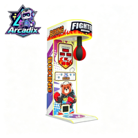 Machine de boxe d'arcade à monnayeur pour enfants, simulateur de gros coup de poing ultime pour centre commercial, parc d'attractions, centre de divertissement familial
