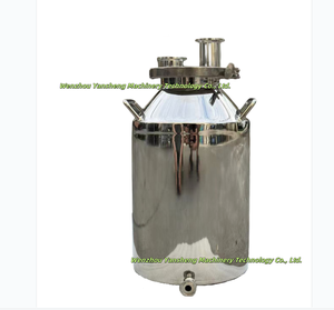 10 एल खाद्य-ग्रेड घरेलू 316 स्टेनलेस स्टील ब्रीविंग किण्वन आसवन रिएक्टर टैंक - Product Image 2