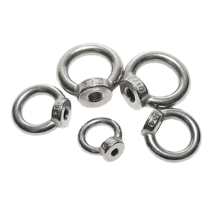 Écrous à œil polis métriques certifiés Écrous hexagonaux en acier inoxydable zingués DIN582 certifiés pour l'industrie minière Écrou à manchon M3 - Product Image 6