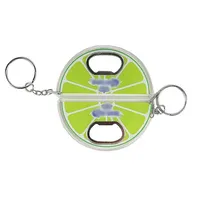 Portable Coloré Logo Personnalisé Keychai Bière Sublimation Clé Décapsuleur Personnalisé
