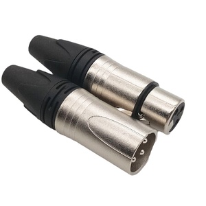 Conector <span class=keywords><strong>XLR</strong></span> de 3 Pines Niquelado Macho / Hembra <span class=keywords><strong>Jack</strong></span> para Cable de Audio Balanceado de Micrófono - Product Image 5