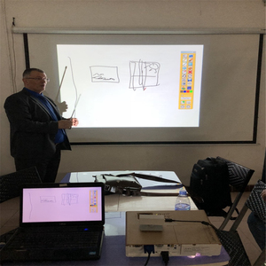 Pizarra Interactiva Inteligente Infrarroja Multipunto, Pizarra Electrónica para <span class=keywords><strong>Tutor</strong></span>ías y Enseñanza - Product Image 4