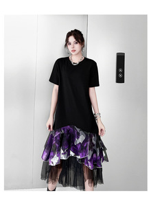 <span class=keywords><strong>Robe</strong></span> longue élégante Bettergirl French Niche Printemps-Été 2026 à rayures verticales fines et col chemise - Product Image 3