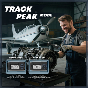 3/8 <strong>Torque</strong> <strong>Wrench</strong> Digital Accuracy Digital Spark Plug <strong>Socket</strong> &amp; Tire Inch Pound <strong>Torque</strong> <strong>Wrench</strong> Drive <strong>with</strong> Buzzer and LED Flash - Product Image 6