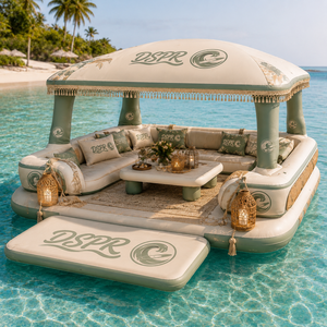 Plateforme aquatique pour fêtes en plein air, anti-UV et grand espace. Créez une ambiance festive pour les rassemblements aquatiques. - Product Image 6