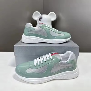 Zapatillas de Diseño Retro 2026, Zapatillas Deportivas de Cuero Genuino para Hombre, Estilo Running y Caminata, Zapatillas con Parches - Product Image 5