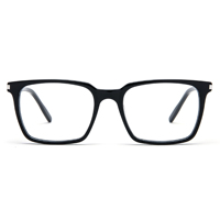 Fabricants de ventes chaudes Feuilles d'acétate à bas quantité minimale de commande Montures de lunettes vintage Montures optiques carrées Lunettes de vue