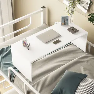 2023 популярный современный простой компьютерный стол с выдвижным ящиком на кровати