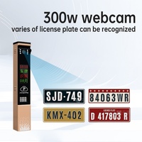 Système de reconnaissance de plaques d'immatriculation haut de gamme intelligent et durable Zhanjiang C07, terminal coulissant automatique, couleur champagne
