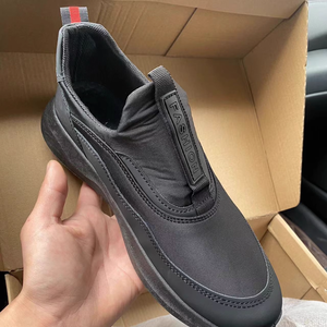 Sneakers Slip-On da <span class=keywords><strong>Uomo</strong></span> con Piattaforma, <span class=keywords><strong>Scarpe</strong></span> <span class=keywords><strong>Nere</strong></span> Leggere e Traspiranti con Suola Morbida - Product Image 6
