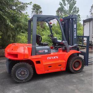 Heli H 2000 50 5 Ton Diesel Forklift Chinese Brand <b>Used</b> Powered <b>Pallet</b> Truck Good Condition and Low Price - Product Image 2