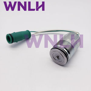 WNLH TDRDE5K-10/40 Hydraulic Main <b>Pump</b> Solenoid Valve Green Round Plug for Kobelco SK200-1 SK200-3 Excavator K3V112 <b>Pump</b> <b>Parts</b> - Product Image 2