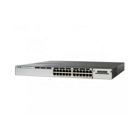 C3850 series 24 100Mbps/1/2.5/5/10 Gbps Multi Gigabit UPOE ports Switch WS-C3850-24XU-L