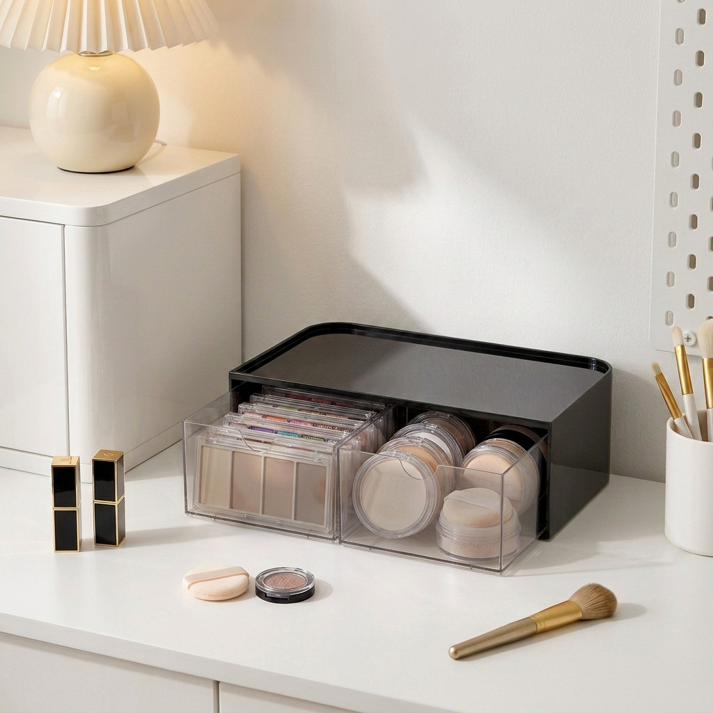 Two drawers [Vintage Black]