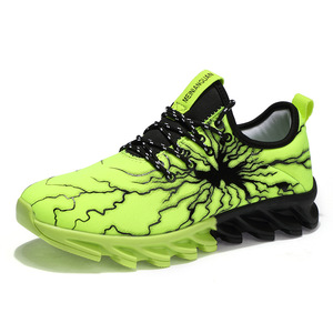 Léger coloré logo personnalisé en gros <span class=keywords><strong>mode</strong></span> <span class=keywords><strong>casual</strong></span> baskets unisexe cool qualité maille tissu pour chaussures de sport chine - Product Image 1