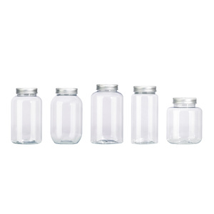 Bao bì nhựa cấp thực phẩm in logo bằng phương pháp in lưới cho nước ép, chai nhựa trong suốt đựng đồ uống, lon trà sữa PET - Product Image 6