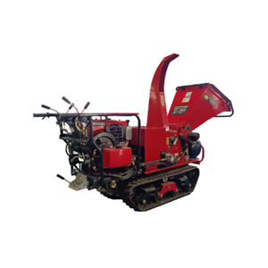 Mini broyeur de bois à chenilles de type jardin, petit broyeur de bois à chenilles diesel, machines fabriquées en Chine - Product Image 6