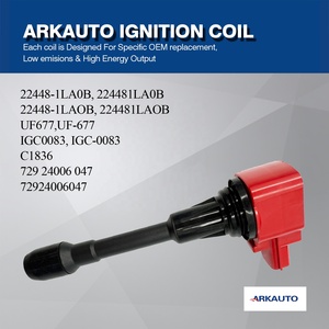 ARKAUTO PERFORMANCE BOBINE D'ALLUMAGE PACK 22448-1LA0B 224481LA0B UF677 UF-677 pour INFINITI QX56 QX80 NISSAN ARMADA 5.6 V8 VK56 Arrière - Product Image 4