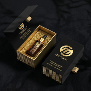 Juego de Botellas de Vidrio Ámbar con Gotero de 20ml/30ml/60ml, Empaque al por Mayor con Caja de Regalo, Logotipo Personalizado, para Aceites Esenciales y Cuidado de la Piel - Product Image 5