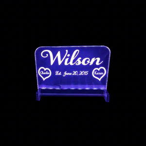 Letrero LED Acrílico Personalizado, Logotipo Iluminado, Letrero de Neón 3D con Borde Iluminado para Negocios, Tiendas, Oficinas y Hogares - Product Image 1