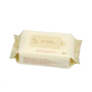 OEM/ODM cotton material organic baby wet wipes