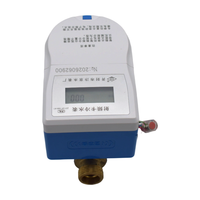 Compteur d'eau prépayé RF IC programmable en laiton, compteur intelligent sans contact prenant en charge les cartes utilisateur personnalisées