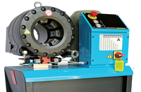 Machine à sertir les flexibles électro-hydrauliques P32A 0,39-3,42 pouces avec supports de matrices pour atelier de réparation