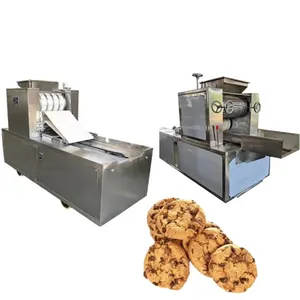 Linea di produzione per la formatura di piccoli biscotti croccanti alla noce macchina per lo stampaggio di biscotti con purè di grano grosso