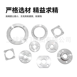Bridas Cuadradas de Acero Inoxidable 304 316 Hechas a Medida para Conexión por Soldadura, Superficie Pulida - Product Image 3