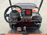 Voiturette de golf électrique personnalisée Rainbow 6 places avec batterie au lithium 72V et moteur 5kw certifiée DOT pour les terrains de golf et les clubs