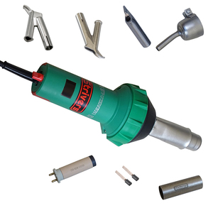 DG1600W + N1N4 Striver Kit de máquina de soldadura de cuña automática <span class=keywords><strong>Pistola</strong></span> de <span class=keywords><strong>calor</strong></span> Soldador caliente para herramientas eléctricas de PVC y HDPE con envío gratis - Product Image 1