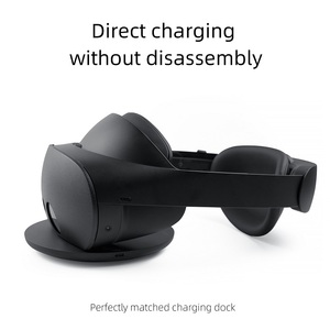 Pour <span class=keywords><strong>Meta</strong></span>/Oculus <span class=keywords><strong>quest</strong></span> <span class=keywords><strong>pro</strong></span>, accessoire de protection de casque d'affichage 2 en 1, ensemble combo noir 2023 nouveaux accessoires VR. - Product Image 4