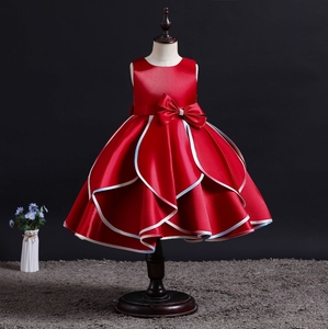Abiti a sbuffo da ragazza abiti da principessa per spettacoli estivi abiti da principessa passerella <span class=keywords><strong>costumi</strong></span> di compleanno - Product Image 2
