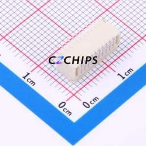 HC-SHD1.0-2x10PWT Wire-to-Board Pin Header SMD,P=1mm,Horizontal Mount Connector 2x10P 1mm Horizontal Mount SHD - Product Image 2
