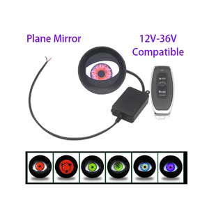12V Devil Eye <span class=keywords><strong>Dynamique</strong></span> <span class=keywords><strong>Clignotant</strong></span> LED Phare Lampe Télécommande <span class=keywords><strong>Voiture</strong></span> et Moto Antibrouillard <span class=keywords><strong>avec</strong></span> 6 Modes Condition Nouveau - Product Image 2